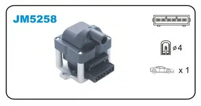 Катушка зажигания JANMOR купить