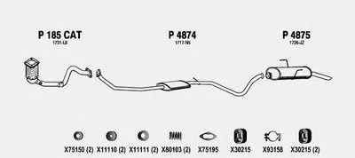 Система выпуска ОГ FENNO купить