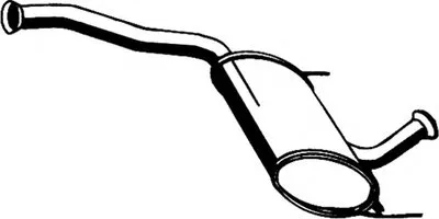 Средний глушитель выхлопных газов ASMET купить