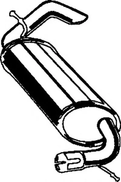 Глушитель выхлопных газов конечный ASMET купить