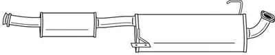 Глушитель выхлопных газов конечный SIGAM купить