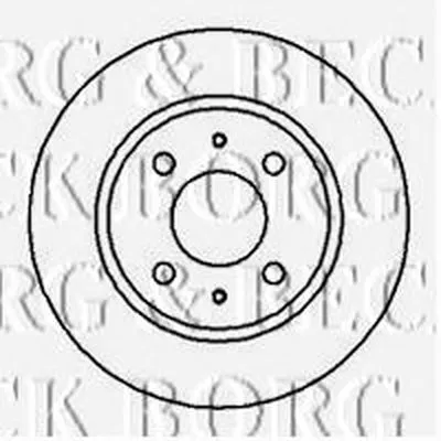 Тормозной диск BORG & BECK купить