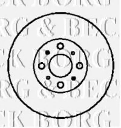 Тормозной диск BORG & BECK купить