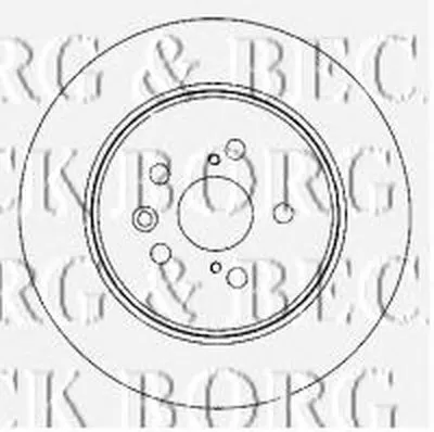 Тормозной диск BORG & BECK купить