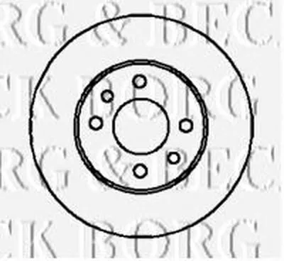 Тормозной диск BORG & BECK купить