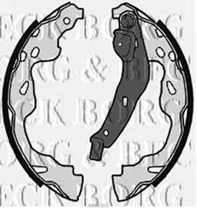 Комплект тормозных колодок BORG & BECK купить