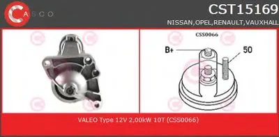 Стартер GENUINE SERIES CASCO купить