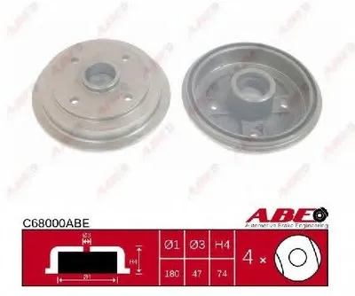 Тормозной барабан ABE купить