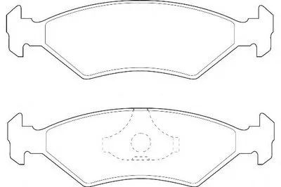 Комплект тормозных колодок, дисковый тормоз WAGNER купить
