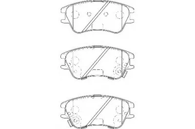 Комплект тормозных колодок, дисковый тормоз WAGNER купить
