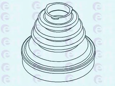 Комплект пылника, приводной вал ERT купить