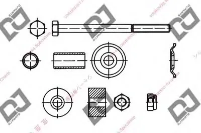 Тяга / стойка, стабилизатор DJ PARTS купить