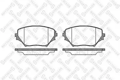 Комплект тормозных колодок, дисковый тормоз STELLOX купить