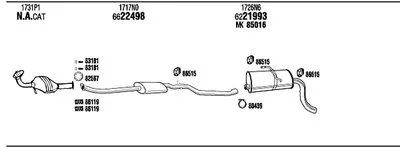 Система выпуска ОГ WALKER купить