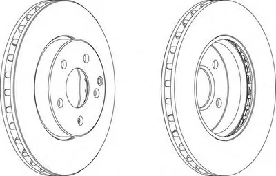 Тормозной диск PREMIER FERODO купить
