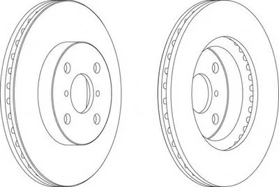 Тормозной диск PREMIER FERODO купить