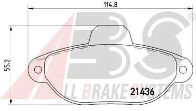 Комплект тормозных колодок, дисковый тормоз SPORTLINE A.B.S. купить