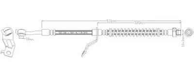 Тормозной шланг REMKAFLEX купить