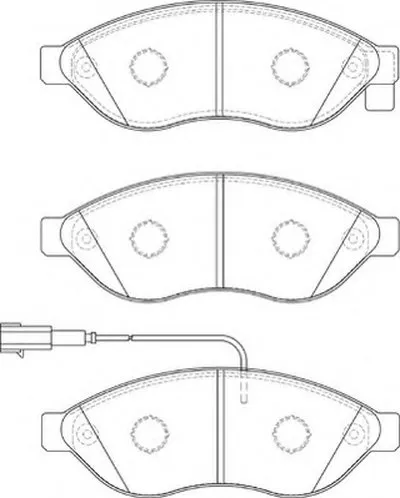 Комплект тормозных колодок, дисковый тормоз DURON купить