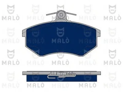 Комплект тормозных колодок, дисковый тормоз MALÒ купить