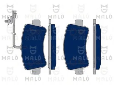 Комплект тормозных колодок, дисковый тормоз MALÒ купить