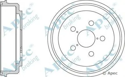Тормозной барабан APEC braking купить