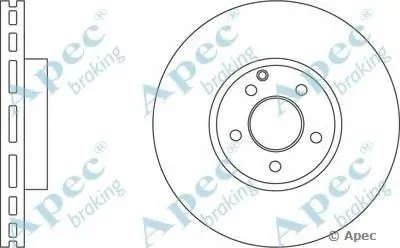 Тормозной диск APEC braking купить