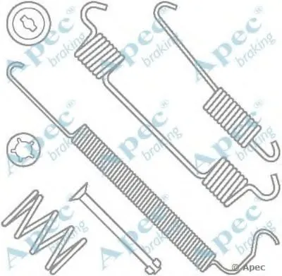 Комплектующие, тормозная колодка APEC braking купить