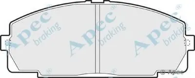 Комплект тормозных колодок, дисковый тормоз APEC braking купить
