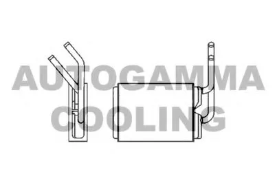 Теплообменник, отопление салона AUTOGAMMA купить