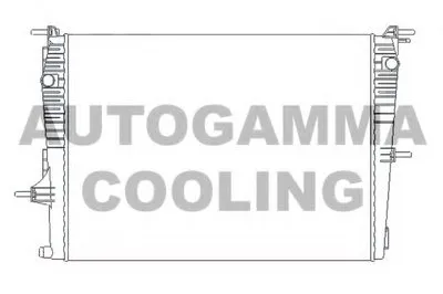 Радиатор, охлаждение двигателя AUTOGAMMA купить
