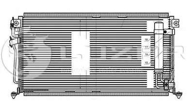 Конденсатор, кондиционер LUZAR купить