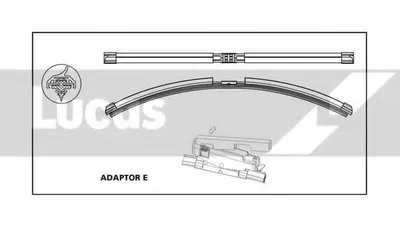 Щетка стеклоочистителя LUCAS ELECTRICAL купить