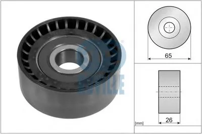 Паразитный / ведущий ролик, поликлиновой ремень RUVILLE купить