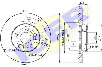 Тормозной диск ICER купить