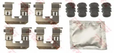 Комплектующие, колодки дискового тормоза TRW купить