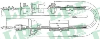 Тросик сцепления LPR купить