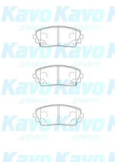 Комплект тормозных колодок, дисковый тормоз MK KASHIYAMA KAVO PARTS купить