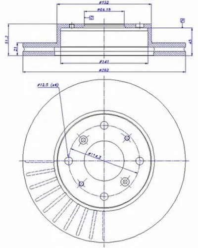 Тормозной диск CAR купить