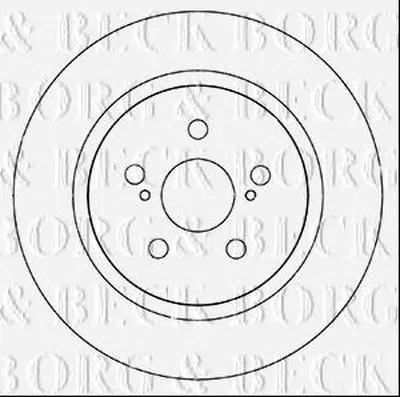Тормозной диск BORG & BECK купить