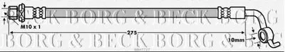 Тормозной шланг BORG & BECK купить