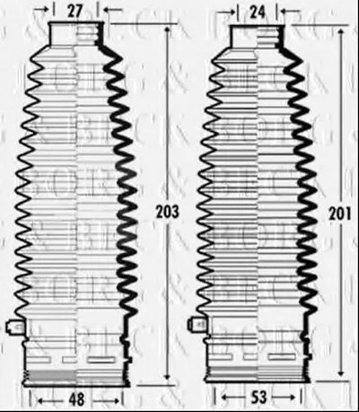Пыльник, рулевое управление BORG & BECK купить