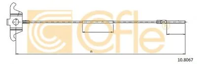 Трос, стояночная тормозная система COFLE купить