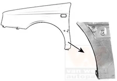 Крыло VAN WEZEL купить