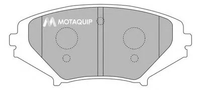 Комплект тормозных колодок, дисковый тормоз MOTAQUIP купить