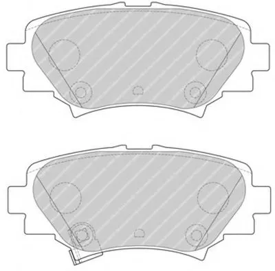 Комплект тормозных колодок, дисковый тормоз PREMIER FERODO купить