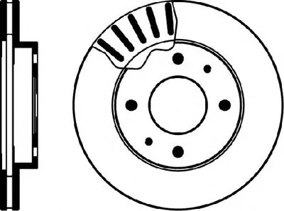 Тормозной диск HELLA купить