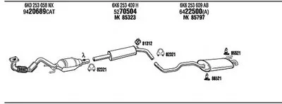 Система выпуска ОГ WALKER купить
