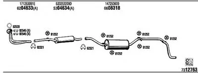 Система выпуска ОГ WALKER купить