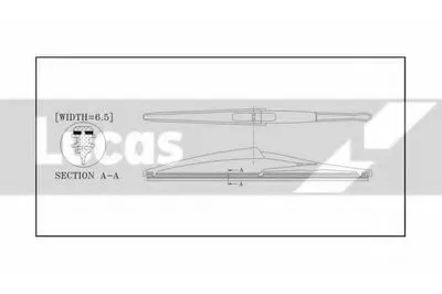 Щетка стеклоочистителя LUCAS ELECTRICAL купить